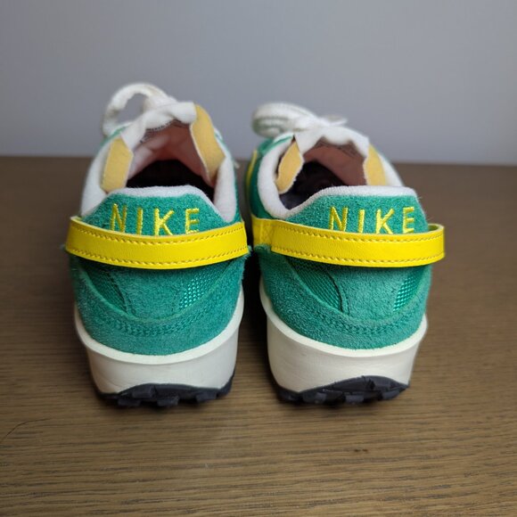 Size 7.5 - Nike Waffle Debut Vintage Stadium Green Opti Yellow W - Picture 8 of 8